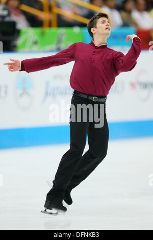 Jeffrey Buttle (CAN), 5. Oktober 2013 - Eiskunstlauf: Jeffrey Buttle von Kanada führt während der Japan Open 2013 in Saitama Super Arena in Saitama, Japan. © Yusuke Nakanishi/AFLO SPORT/Alamy Live-Nachrichten Stockfoto