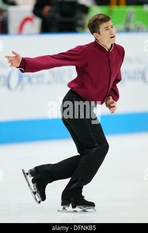 Jeffrey Buttle (CAN), 5. Oktober 2013 - Eiskunstlauf: Jeffrey Buttle von Kanada führt während der Japan Open 2013 in Saitama Super Arena in Saitama, Japan. © Yusuke Nakanishi/AFLO SPORT/Alamy Live-Nachrichten Stockfoto