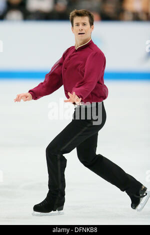 Jeffrey Buttle (CAN), 5. Oktober 2013 - Eiskunstlauf: Jeffrey Buttle von Kanada führt während der Japan Open 2013 in Saitama Super Arena in Saitama, Japan. © Yusuke Nakanishi/AFLO SPORT/Alamy Live-Nachrichten Stockfoto