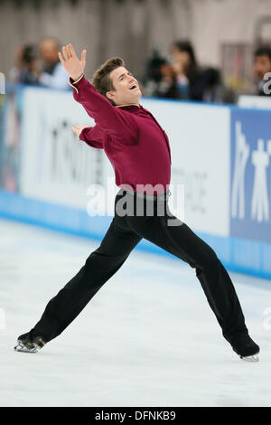 Jeffrey Buttle (CAN), 5. Oktober 2013 - Eiskunstlauf: Jeffrey Buttle von Kanada führt während der Japan Open 2013 in Saitama Super Arena in Saitama, Japan. © Yusuke Nakanishi/AFLO SPORT/Alamy Live-Nachrichten Stockfoto