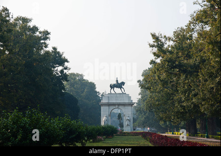 König Edward VII. Arch, Victoria Memorial, Kalkutta, Westbengalen, Indien Stockfoto