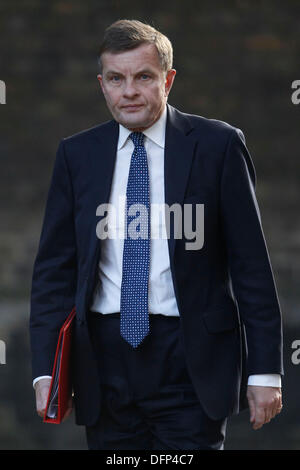 London, UK. 8. Oktober 2013. Welsh Secretary David Jones besucht der wöchentlichen Kabinettssitzung im No: 10 Downing Street in London, Großbritannien, am 8. Oktober 2013. ((Foto: Tal Cohen/Alamy Live-Nachrichten) Stockfoto