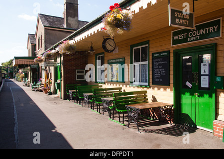 Alresford Station, Brunnenkresse Line, Hampshire, England, Vereinigtes Königreich. Stockfoto