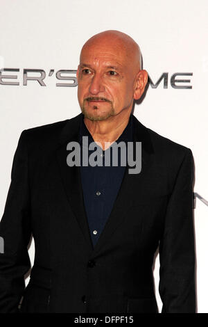 London, UK. 7. Oktober 2013. Ben Kingsley ist die ENDER Spiel Q&A With The Stars und Filmemacher im The Odeon London vertreten. Bildnachweis: Peter Phillips/Alamy Live-Nachrichten Stockfoto