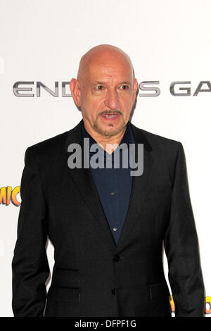 London, UK. 7. Oktober 2013. Ben Kingsley ist die ENDER Spiel Q&A With The Stars und Filmemacher im The Odeon London vertreten. Bildnachweis: Peter Phillips/Alamy Live-Nachrichten Stockfoto