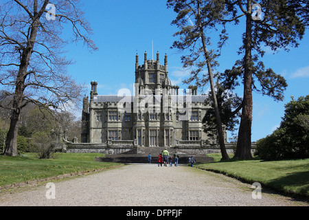 Margam Park Schloss und Weingut befindet sich in Port Talbot, South Wales, UK. Stockfoto