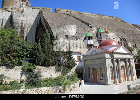 Die Höhle Kloster basiert durch die Mitarbeiter der Apostel Peter Pontifex Klimentom Stockfoto