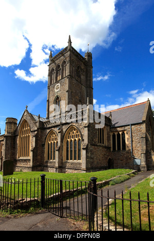 Sommer, St Johns Pfarrei, Axbridge Kirchdorf, Somerset County, England, UK Stockfoto