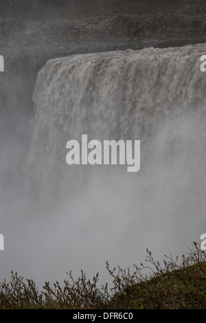 Wasserfall Dettifoss Nordisland Stockfoto