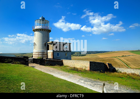 Belle Tout Leuchtturm Beachy Head East Sussex Stockfoto