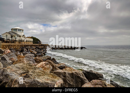 Isle Of Wight Steephill Cove Ventnor Stockfoto