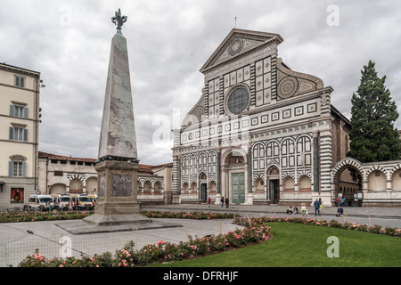 Florence,Tuscany,Italy.Basilica di Santa Maria Novella Stockfoto