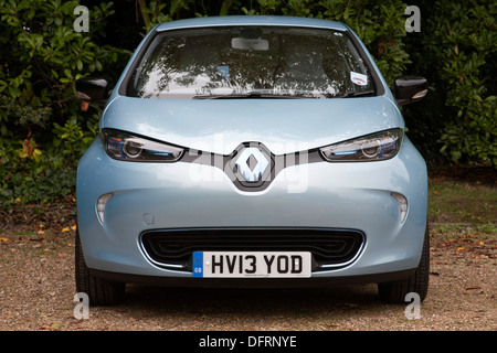 Renault ZOE Dynamique bei The Society of Motor Manufacturers and Traders (SMMT) test-Tag Stockfoto