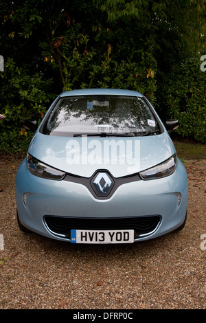 Renault ZOE Dynamique bei The Society of Motor Manufacturers and Traders (SMMT) test-Tag Stockfoto