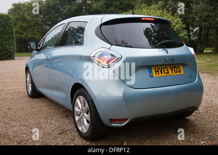 Renault ZOE Dynamique bei The Society of Motor Manufacturers and Traders (SMMT) test-Tag Stockfoto