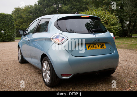 Renault ZOE Dynamique bei The Society of Motor Manufacturers and Traders (SMMT) test-Tag Stockfoto