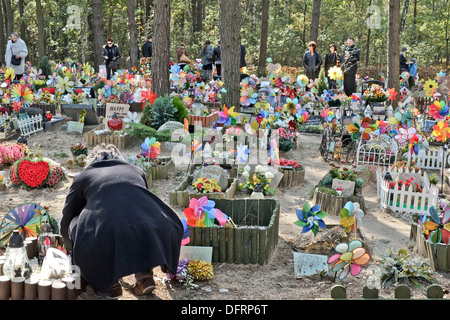 Tierfriedhof - Cmentarz Dla zwierząt Stockfoto