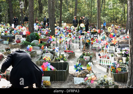 Tierfriedhof - Cmentarz Dla zwierząt Stockfoto