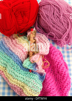 Knitting Stockfoto