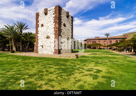 Turm Torre del Conde, San Sebastián De La Gomera, La Gomera, Kanarische Inseln, Spanien Stockfoto