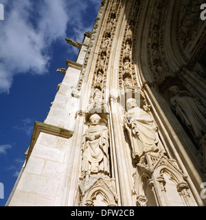 Bordeaux. Frankreich. Kathedrale St. Andre am Ort Pey-Berland. Stockfoto