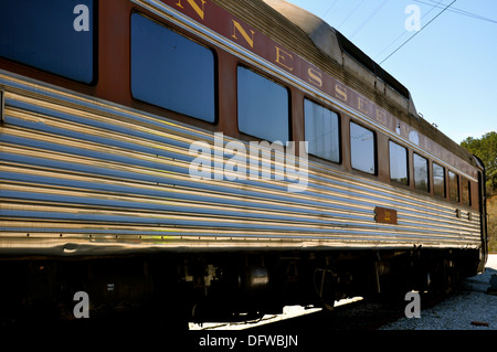 Tennessee Valley Railroad in Chattanooga, Tennessee Stockfoto