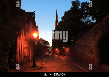 Das südliche Tor, Newarke, Schlossgarten, Leicester City, Leicestershire, England; Großbritannien; UK Stockfoto