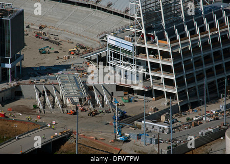 Luftaufnahme Levi Stadion Santa Clara, Kalifornien Stockfoto