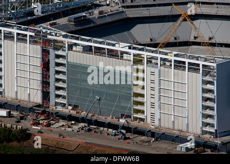 Luftaufnahme Levi Stadion Santa Clara, Kalifornien Stockfoto