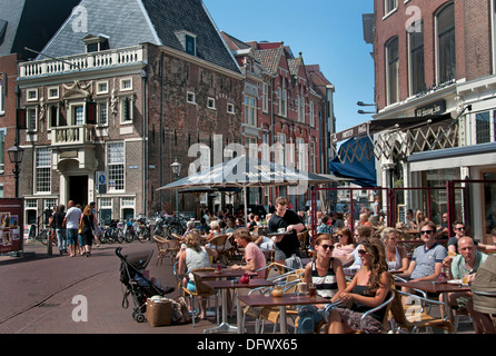 Haarlem Grote Markt Niederlande Holland Stadt Stockfoto