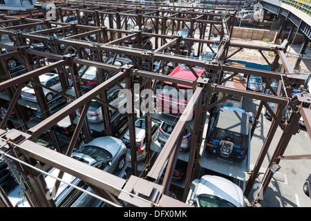 Multi-Level-Parken in der New York City Stockfoto