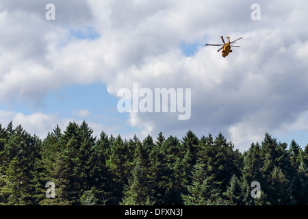 Canadian Forces AgustaWestland CH-149 Cormorant Helikopter im Flug Stockfoto