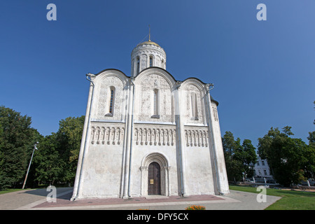 Großen Klöster Russlands. St. Demetrius Kathedrale in Vladimir Stockfoto