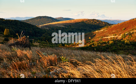 Berglandschaft von zentralen Balkan-Gebirge in Bulgarien Stockfoto