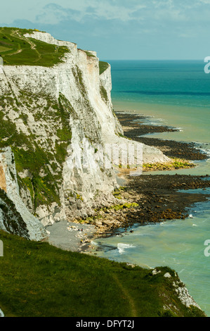 Weiße Klippen von Dover, Kent, England Stockfoto