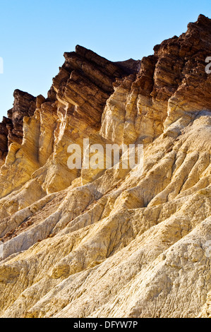 Gold Canyon Wände im Death Valley Stockfoto