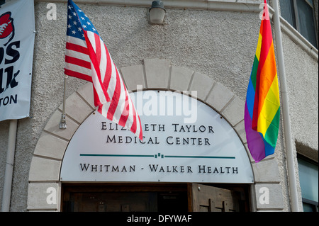 Whitman Walker Health Clinic in Washington DC DC District Of Columbia Elizabeth Taylor Medical Center Non-Profit- Stockfoto