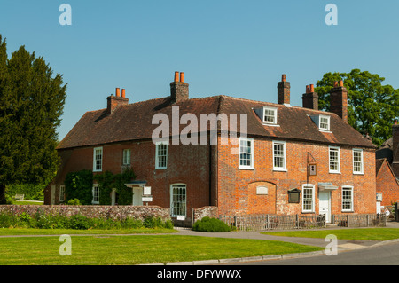 Austens Haus in Chawton, Hampshire, England Stockfoto