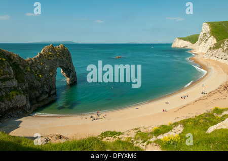 Durdle Door, Dorset, England Stockfoto