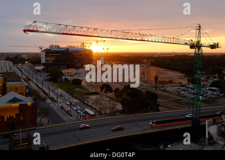 Hochbau in Adelaide, South Australia Stockfoto