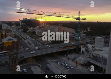 Hochbau in Adelaide, South Australia Stockfoto