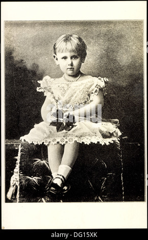 Foto Ak Königin Wilhelmina der Niederlande als Kleinkind;