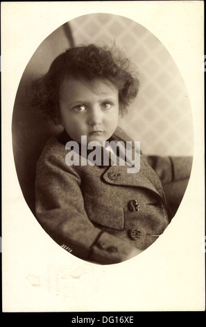 AK Prinzessin Editha Marie Gabrielle von Bayern, Junge Jahre; Stockfoto