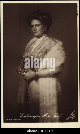 AK Erzherzogin Maria Josefa von Österreich, BKWI 888 208; Stockfoto