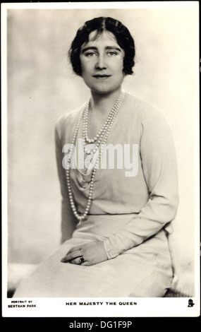 AK ihre Königliche Hoheit die Herzogin von York, Queen Elizabeth, Queen Mum; Stockfoto