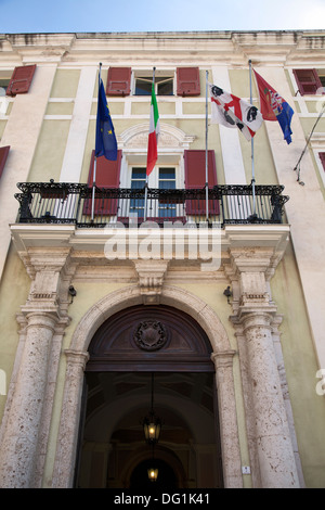 Palazzo Viceregio in Castello Gegend von Cagliari - Sardinien Stockfoto