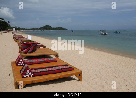 Bobhut Strand, Fischerdorf, Koh Samui, Thailand Stockfoto