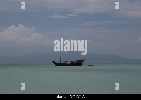 Bobhut Strand, Fischerdorf, Koh Samui, Thailand Stockfoto