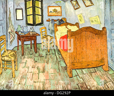 Schlafzimmer in Arles von Vincent Van Gogh 1888 Stockfoto