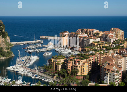 Yacht, Hafen, Fontvieille, Monaco, Monte Carlo Stockfoto